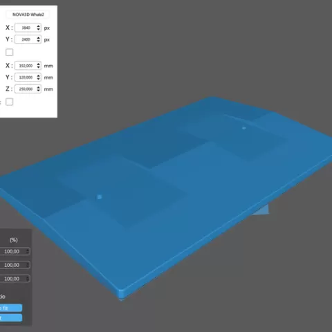 Nova3d Whale 2 Platform
