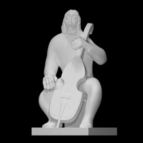 The cellist by Scan The World