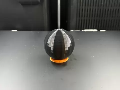 TPU ball (with PLA support)