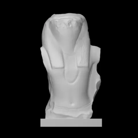 Falcon-headed deity by Scan The World