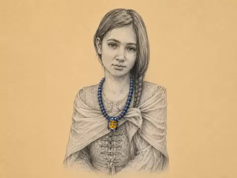 Punic Amulet necklace