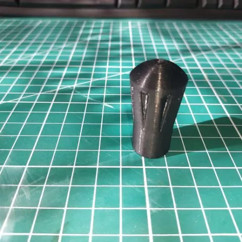 Walking stick tip.