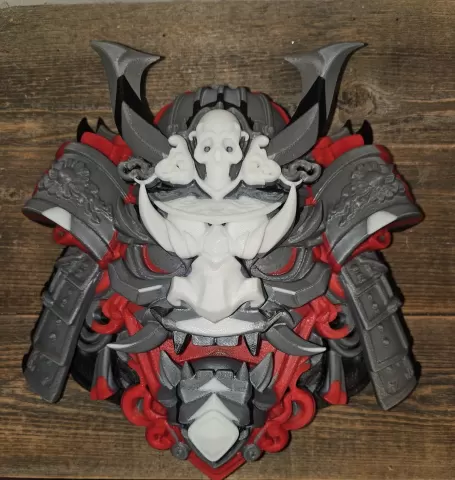 Samurai Oni Relief