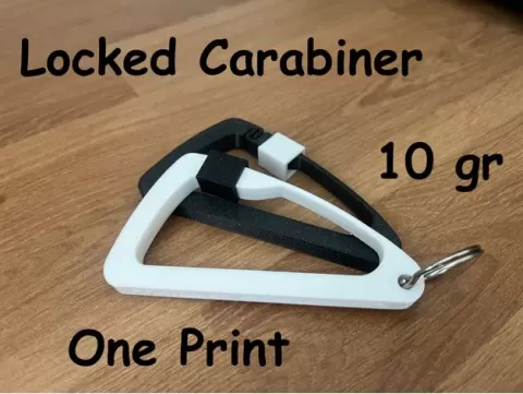 Locked Carabiner