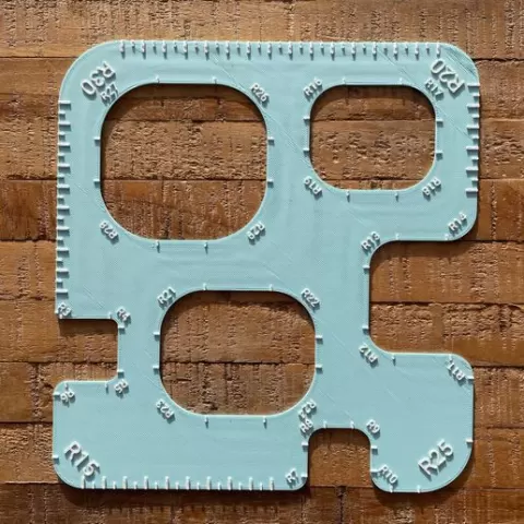 Radius ruler #3