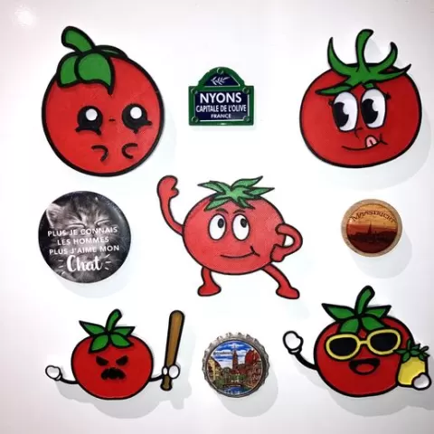 5 Magnet Tomato