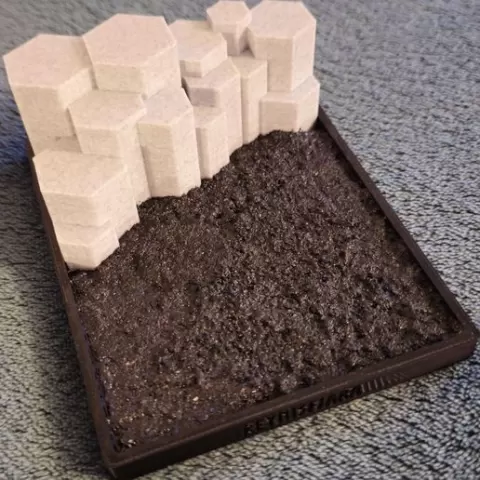 Reynisfjara beach diorama