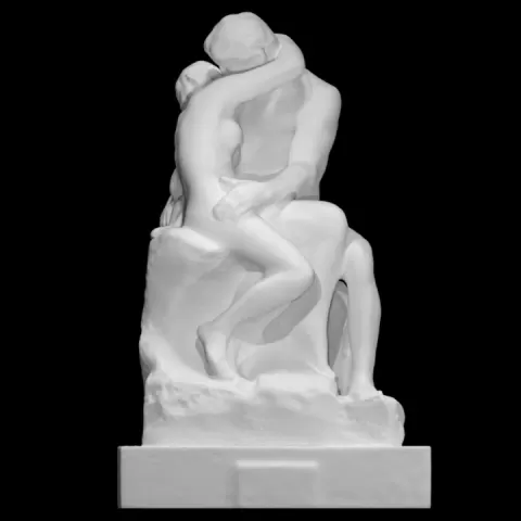 The Kiss at The Jardin des Tuileries, Paris by Scan The World