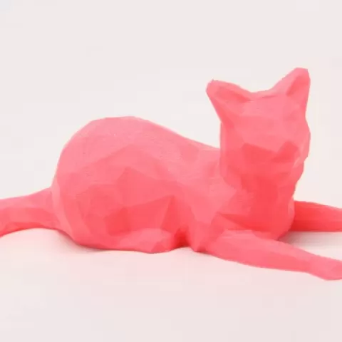 Low Poly Cat by Steve Dakh