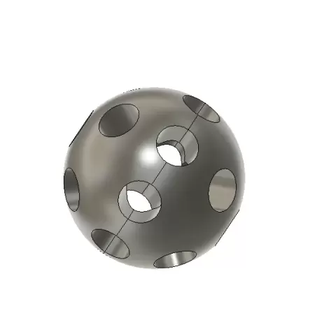 25mm pipe ball fitting haf1.obj