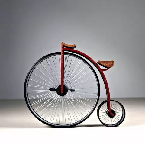Penny Farthing String Art