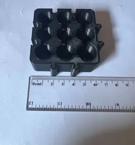 AA battery storage bracket