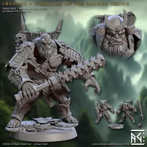 Gorazen - Guardian of the Dragon Shrine (Legend of the Vanara Monks) by Artisan Guild