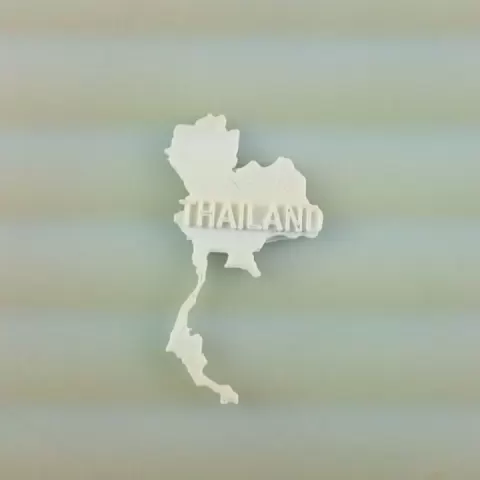 Map of Thailand by Deepak Devmore