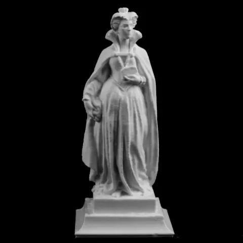 Mary, Queen of Scots at the Jardin du Luxembourg, Paris by Scan The World