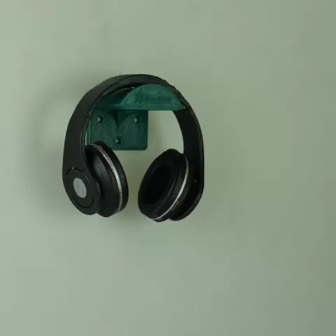 simplistic headphone holder designed by Jack Durham by Jack P Durham