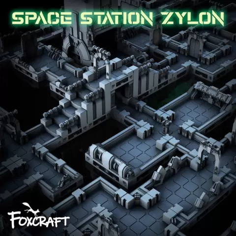 Space Station Zylon by FoxCraft Creations