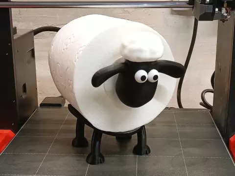 Shaun the Sheep toilet roll