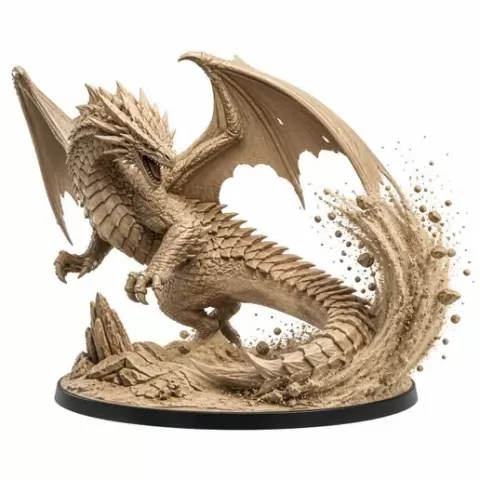 Dragon de arena