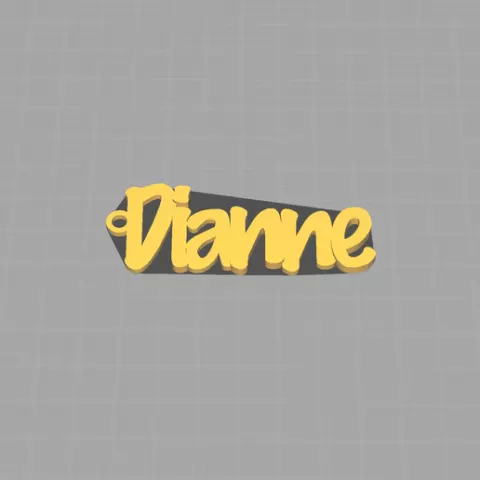 Dianne Keychain