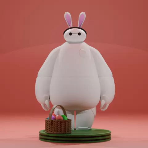 BayMax Cosplay Easter
