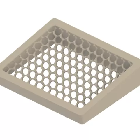 Trabecular support for notebook