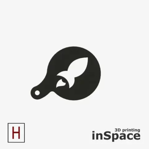 Chocolate - Coffee stencil - Rocket