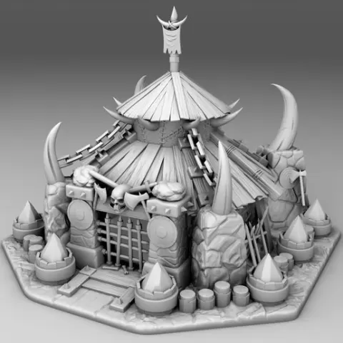 Middle earth architecture - orc house
