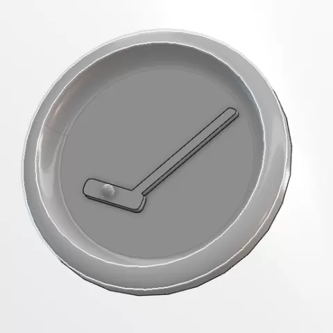 Golf Marker - The Putter