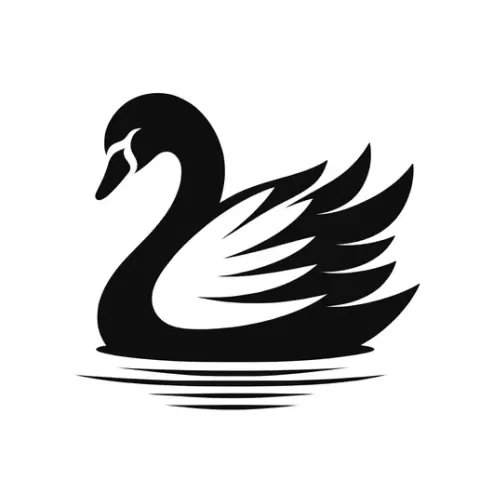 Wall Art swan cygnet