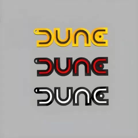 Dune Keychain