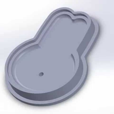 Pops Easter Bunny Cookie Mold