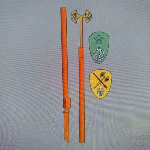 Dueling balloon puppets basic design Weapons upgrades