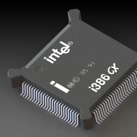 80386 intel microprocessor