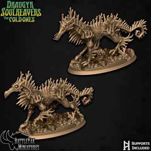 Deepspawn Warbeast 2-Pack A by Battle Yak Miniatures