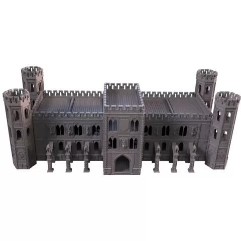 Castle in 28mm scale by Sergeant Hammer