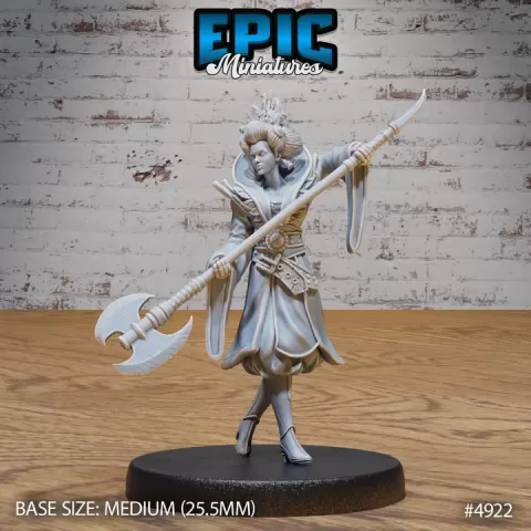 Warrior Empress Attack / Female Eastern Lord / Chinese Queen / Iron Fist Fighter / Kung Fu Master / Evil Samurai / Ronin Leader / Human Monarch / Japanese Folk / Settler / Humanoid Villager / Temple Encounter by Epic-Miniatures
