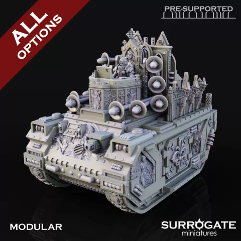 Daughters of Dawn Ark of Annihilations, Surrogate Miniatures Octobre 2024 Vehicle Unit Release by Surrogate Miniatures