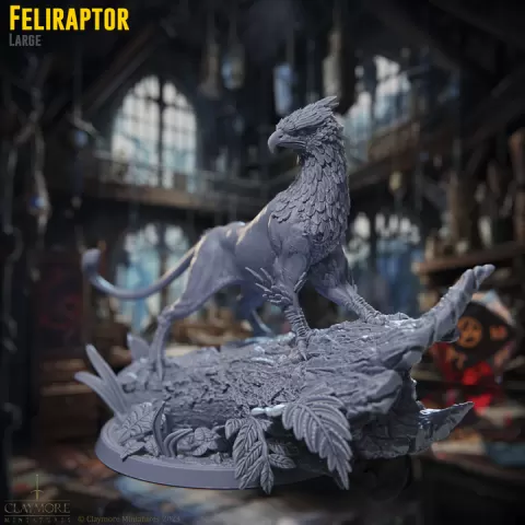 Feliraptor by Claymore Miniatures