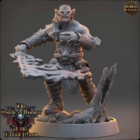 Drusco Bloodthorne - Dark Alliance of the Blood Moon by Daybreak Miniatures
