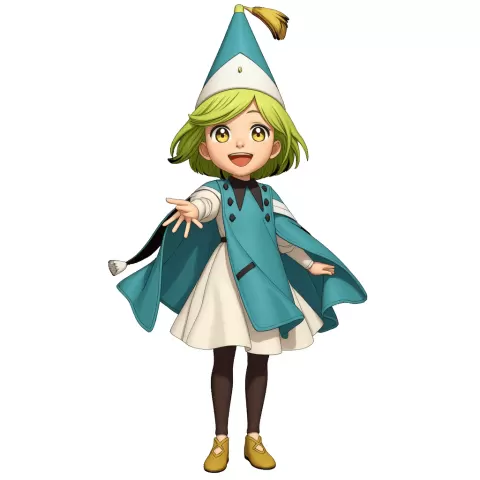 Coco Chibi - Witch Hat Atelier 3D Model