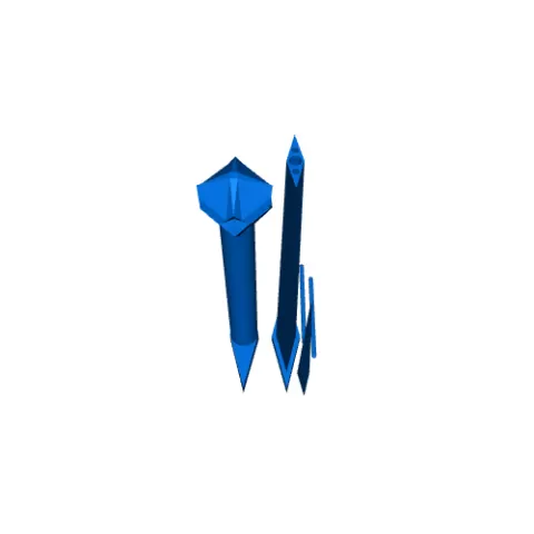 dagger (not assembled) - secretly Fictional