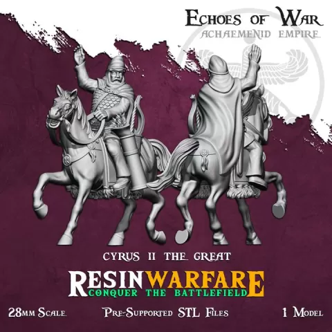 Cyrus II the Great - Echoes of War: Aegean Lions by ResinWarfare