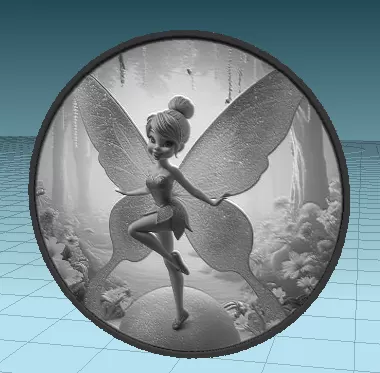 Tinkerbell litho