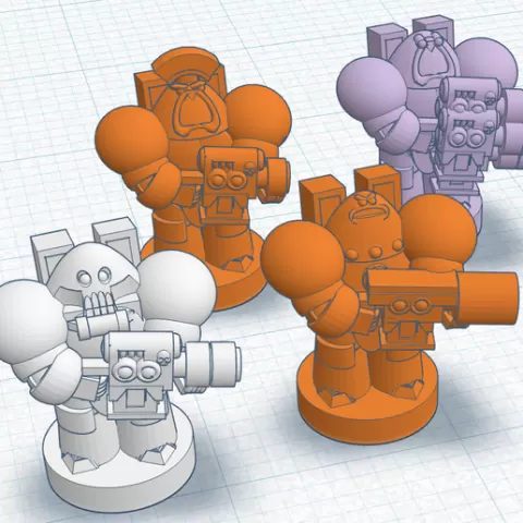 TINY SPACE KING COMMAND SQUAD