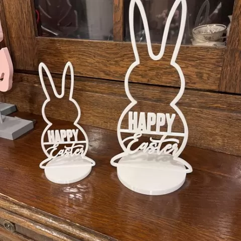 25 cm EASTER BUNNY HAPPY EASTER