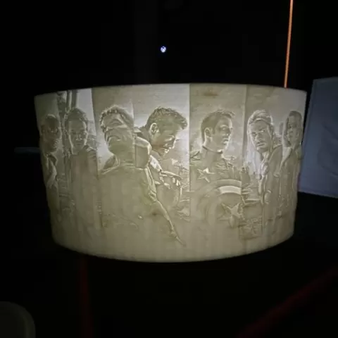 Avengers Lithopane