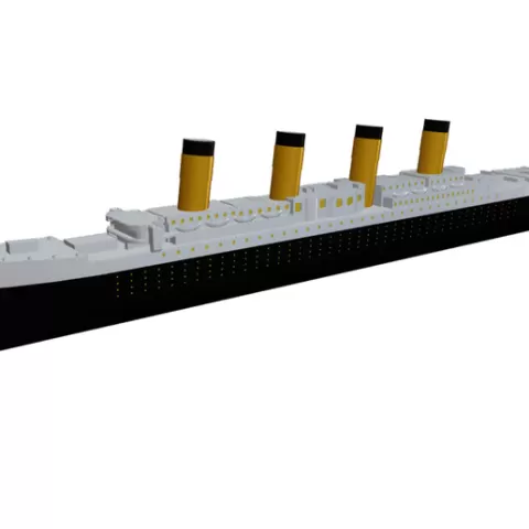 My Titanic Render