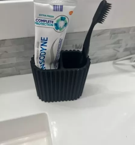 bathroom accessory holder toothbrush
