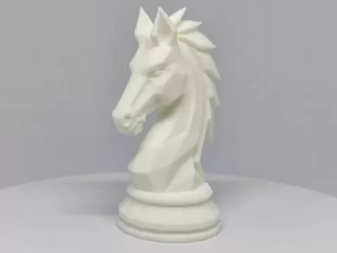 Low Poly Chess Pieces